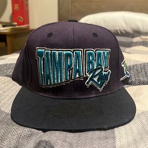 [VINTAGE] Barely Work Vintage Tampa Bay Rays SnapBack